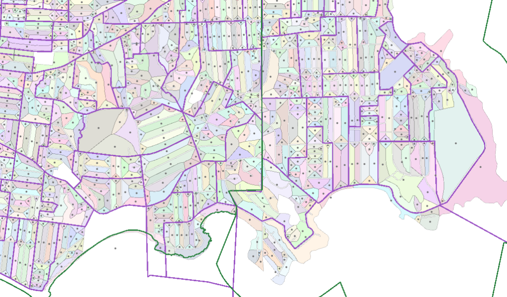 Geocology Research Blog Archive Postal Codes To Provincial Voting Areas   Victoria 1024x600 